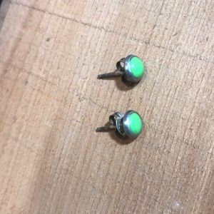 Real Raw Stone | 925 Silver | Earrings